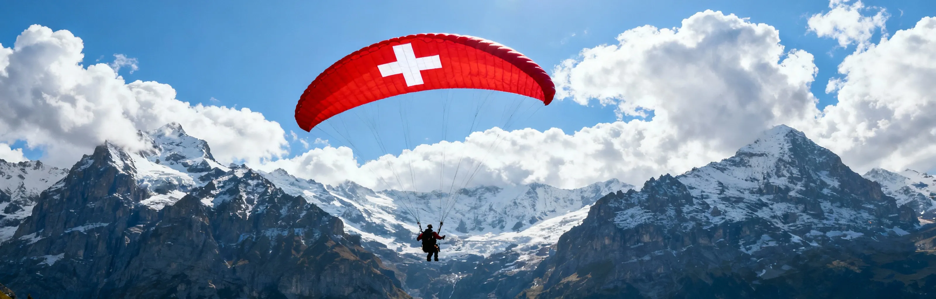 Paraglider Alps